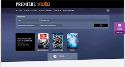 Desktop Screenshot of clubpremierevideo.com